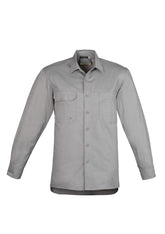Mens Lightweight Tradie Long Sleeve Shirt-ZW121-syzmik